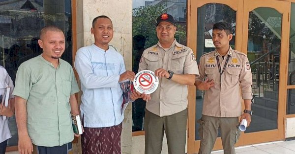 Sidak KTR, Dinkes Makassar dan Hasanuddin Contac tidak Temukan Orang Merokok