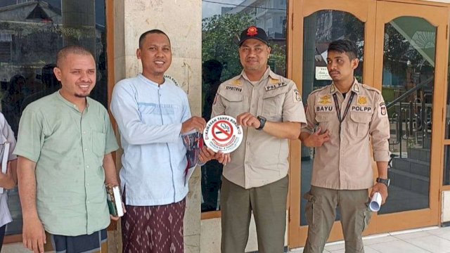 Dinkes Makassar dan Hasanuddin Contac Gelar Sidak KTR