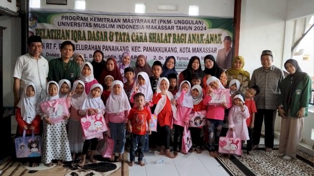 Dosen UMI Gelar PKM untuk Warga Panaikang, Ajarkan Al-Quran dan Bacaan Shalat