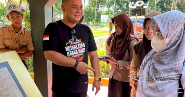 Pj Bupati Sinjai Edukasi Siswa Tentang Sejarah Perjanjian Topekkong
