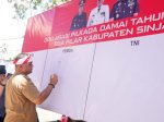 Pj Bupati Sinjai Hadiri Cooling System dan Deklarasi Pilkada Damai