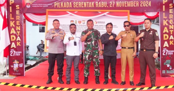 Wakili Pj. Bupati Sinjai, Kaban Kesbangpol Hadiri Deklarasi Kampanye Damai