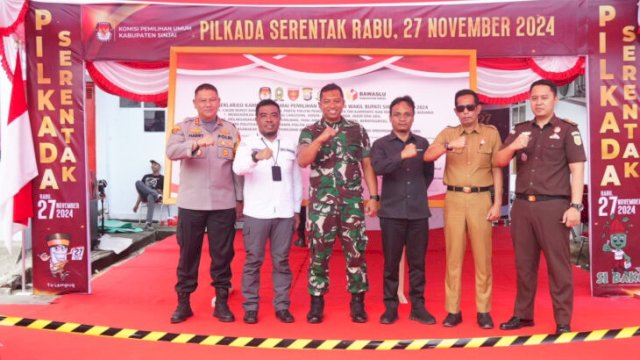 Wakili Pj. Bupati Sinjai, Kaban Kesbangpol Hadiri Deklarasi Kampanye Damai