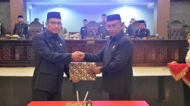 DPRD dan Pemkab Sinjai setuju Ranperda APBD 2024.