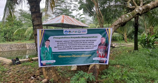 Dosen UMI Bantu Kelompok Tani Darul Mukhlisin Atasi Kekurangan Air untuk Budidaya Tanaman Obat