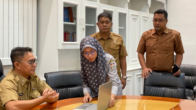 Diskominfo Makassar Dampingi Penerbitan TTE untuk Pj Sekda dan OPD