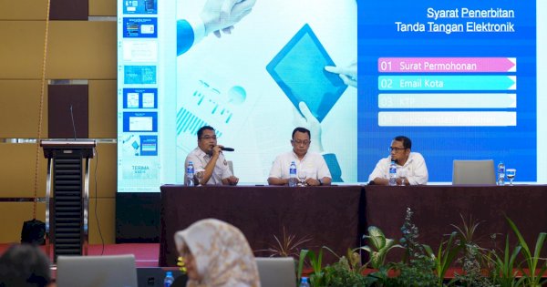 Diskominfo Makassar Dorong Optimalisasi TTE melalui Bimtek Aplikasi Srikandi
