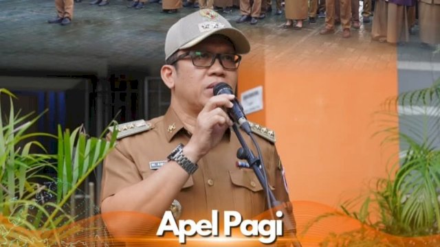 Apel Pagi, Camat Rappocini Minta Pegawai Tingkatkan Kedisiplinan