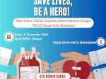 Peduli Sesama, RSUD Daya Makassar Ajak Aksi Donor Darah