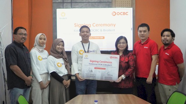 Kolaborasi Strategis OCBC dan BroilerX, Dorong Inovasi di Sektor Peternakan
