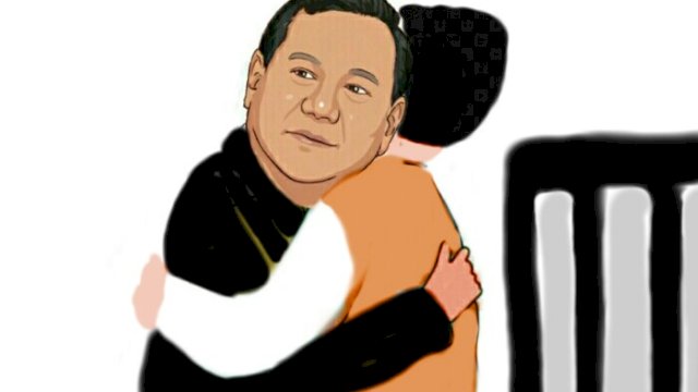 Karikatur gagasan Presiden Prabowo ampuni koruptor (Dodi/harian.news)