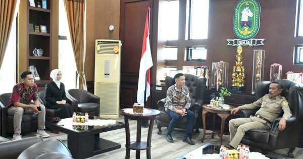 Pj Bupati Terima Audiensi Pimpinan Cabang Bank Mandiri Sinjai