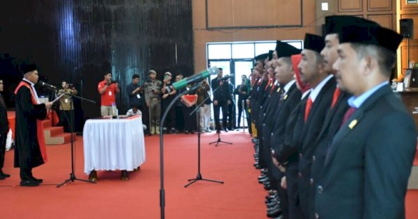 Pj Bupati Sinjai Ajak Anggota DPRD Masa Bakti 2024-2029 Bersinergi Sukseskan Pilkada Serentak