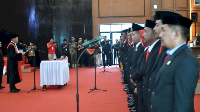 Pj Bupati Sinjai Ajak Anggota DPRD Masa Bakti 2024-2029 Bersinergi Sukseskan Pilkada Serentak