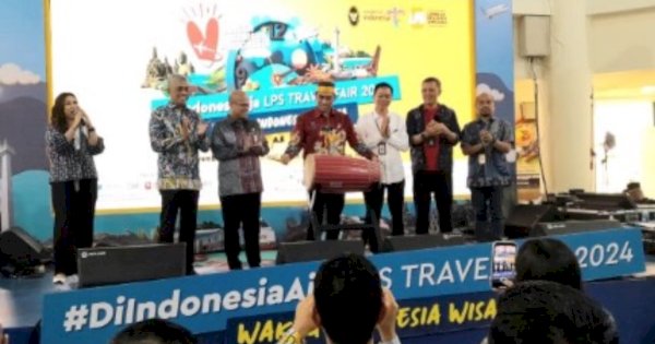Dispar Kota Makassar Dorong Pariwisata Lokal, pada Gelaran #DiIndonesiaAja LPS Travel Fair 2024