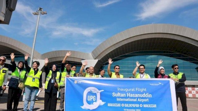 Kadispar Muhammad Roem Hadiri Peresmian Rute Baru Makassar-Balikpapan