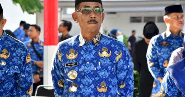 Dipimpin Pj Gubernur, Pj Bupati Sinjai Hadiri Upacara Peringatan HUT KORPRI Tingkat Sulsel