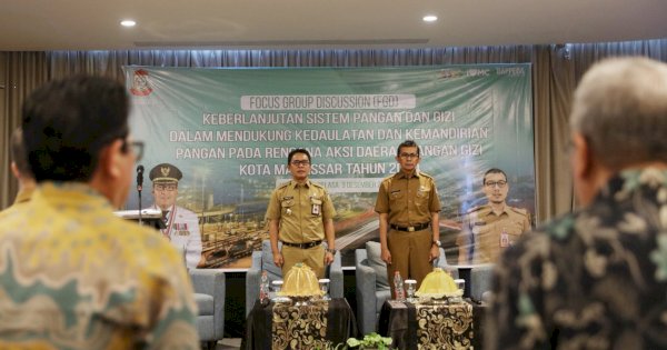 Bappeda Kota Makassar Dorong Kemandirian Pangan Lewat FGD Keberlanjutan Sistem Pangan dan Gizi