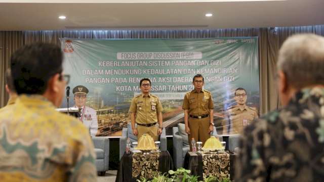 Bappeda Kota Makassar Dorong Kemandirian Pangan Lewat FGD Keberlanjutan Sistem Pangan dan Gizi