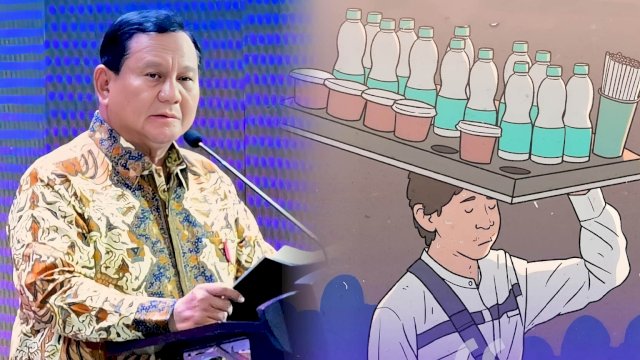 Prabowo Subianto tegaskan penghormatan kepada rakyat kecil: mereka pejuang sejati ||grid by harian.news 