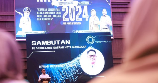 HKN 2024, PJ Sekda Makassar: Momentum Penguatan Solidaritas Menuju Indonesia Emas