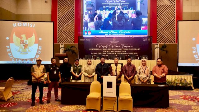 KPU Tetapkan Pasangan Munafri-Aliyah Menang di Pilwalkot Makassar 2024