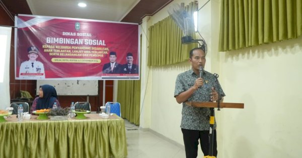 Forum Bimbingan Sosial, Pj Sekda Paparkan Strategi Pemkab Sinjai Kepada PPKS