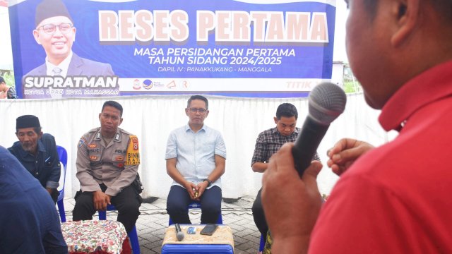 Tuntaskan 12 Titik Reses di Manggala-Panakkukang, Supratman Serap Aspirasi Persoalan Banjir