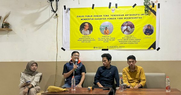 BEM FISIP UIT Sukses Gelar Dialog Pendidikan Anti Korupsi