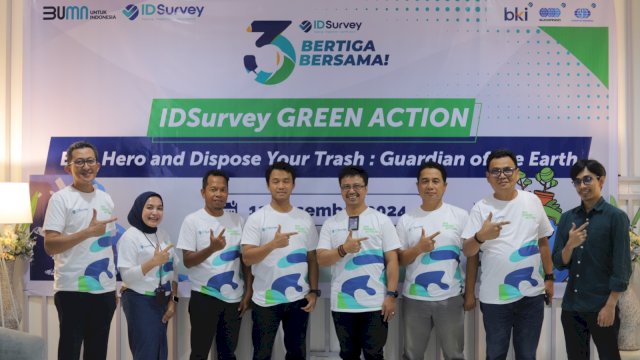 Sambut HUT ke-3, IDSurvey Makassar Gelar Workshop Daur Ulang Sampah