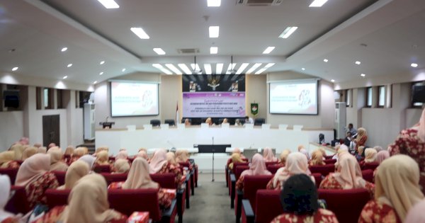 Hari Ibu, DWP Kota Makassar Gelar Seminar Kesehatan Mental Ibu dan Pengasuhan Positif Bagi Anak