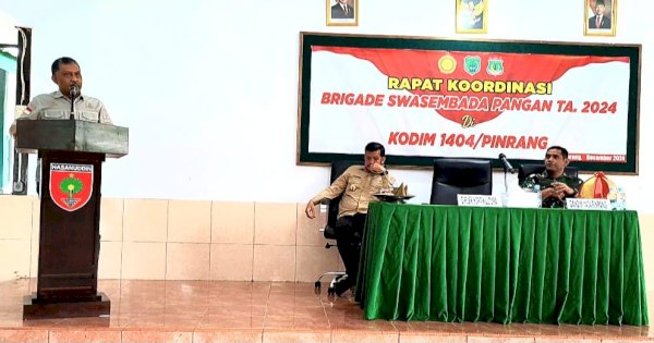 Perkuat Brigade Pangan, Kementan Melalui Ditjen Hortikultura Konsolidasi Teknis di Pinrang