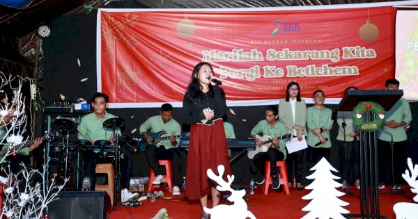PT BTIIG Dukung Perayaan Natal dan Donasi untuk Dua Gereja di Morowali