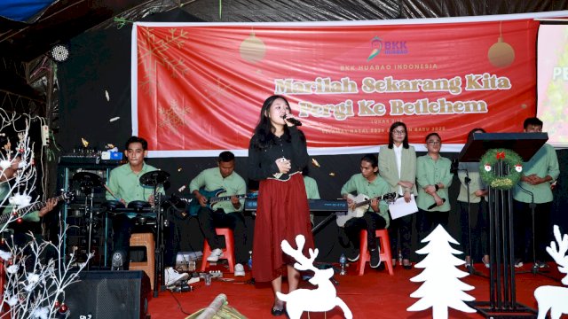 PT BTIIG Dukung Perayaan Natal dan Donasi untuk Dua Gereja di Morowali