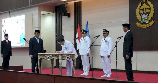 Lantik Tiga Pj Bupati, Prof Zudan Minta Perkuat Koordinasi Hingga ke Tingkat Pusat