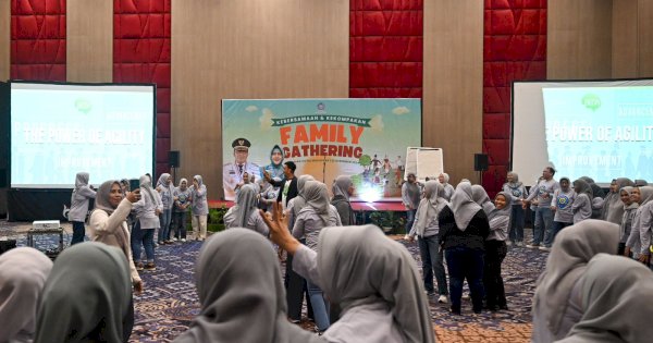 Indira Perkuat Solidaritas dan Kekompakan TP PKK Kota Makassar lewat Family Gathering