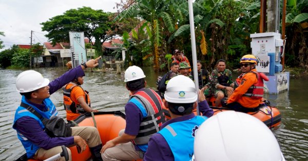 Banjir Mulai Surut, PLN Tanggap Pulihkan Pasokan Listrik di Kota Makassar