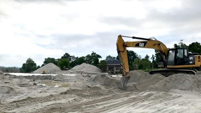 Aktifitas tambang ilegal ||ilustrasi 