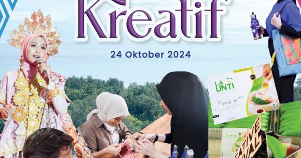 Kadispar Makassar Ucapkan Selamat Hari Ekonomi Kreatif Nasional