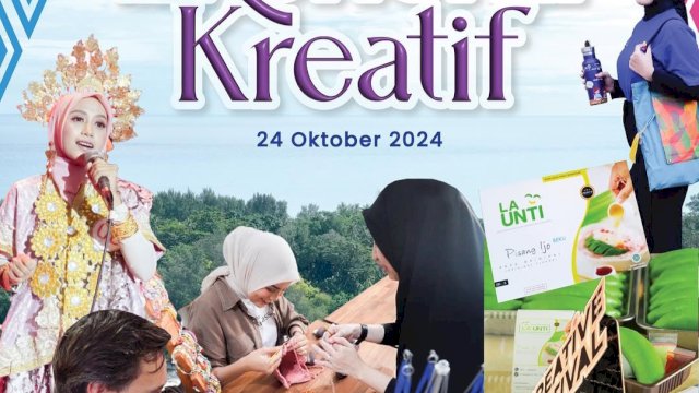 Kadispar Makassar Ucapkan Selamat Hari Ekonomi Kreatif Nasional