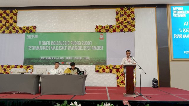 Kepala Bidang Infrastruktur Bappeda Makassar Dorong Integrasi Layanan Perkotaan dalam FGD