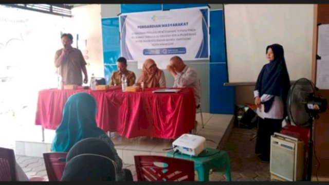 Dosen Poltekkes Makassar Lakukan Pengabdian Pencegahan Tuberkulosis Paru di Puskesmas