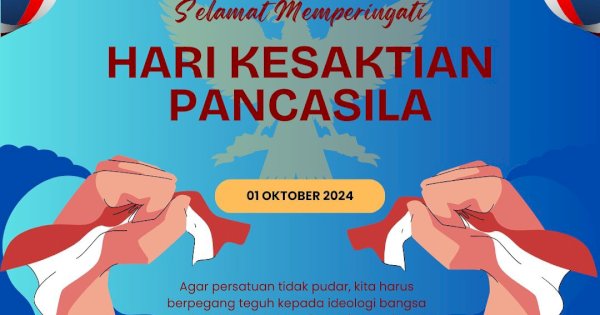 Dirut RSUD Daya Rusmayani Majid: Selamat Memperingati Hari Kesaktian Pancasila