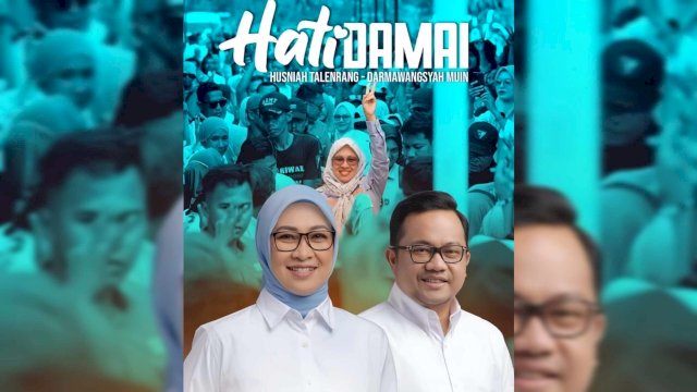 KPU Gowa tetapkan HATI DAMAI pemenang Pilkada 2024 dengan perolehan suara 53, 61 persen mengalahkan paslon AURAMA yang hanya meraih 46, 39 persen || 