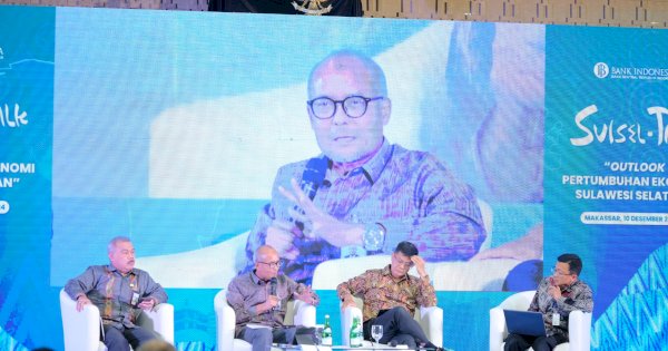 Ekonomi Sulsel 2024 Tumbuh Positif, Didominasi Pertanian dan Perdagangan