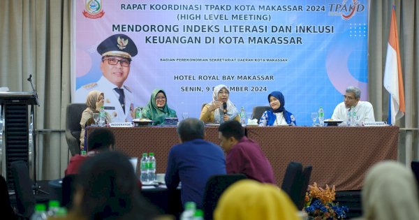 Rakor TPAKD, Diskominfo Makassar Dorong Inklusi Keuangan melalui Digitalisasi