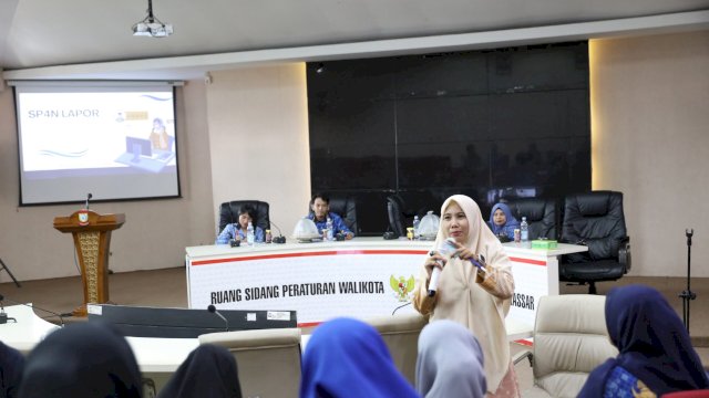 Diskominfo Makassar Finalisasi Pengelolaan Pengaduan SP4N LAPOR! 2024