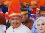 Camat Bontoala Hadiri Peringatan HUT Kota Makassar ke-417 di Tribun Karebosi