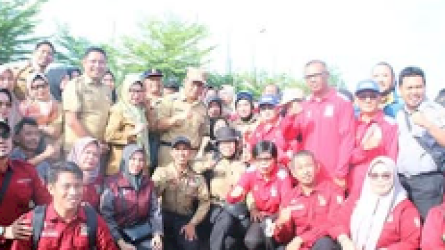 Kadis Sosial dan Jajaran Hadiri Apel Kesiapsiagaan Ancaman Bencana Hidrometeorologi