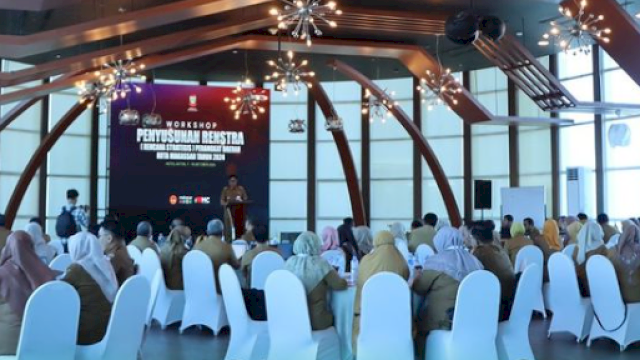 Bappeda Kota Makassar Gelar Workshop Penyusunan Rencana Strategis Perangkat Daerah 2024